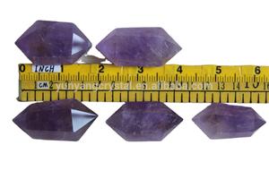 <span class=keywords><strong>De</strong></span> cristal <span class=keywords><strong>de</strong></span> amatista Natural doble terminado varitas/cuarzo puntos <span class=keywords><strong>de</strong></span> doble terminado puntos - Product Image 4