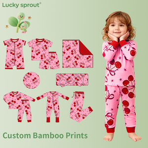 Bán Buôn Trẻ Em Phim Hoạt Hình Graffiti Pajama Cô Gái Tôi Tre Đồ Ngủ Cho Trẻ Em Bí Ẩn Hộp Valentine Của Ngày - Product Image 1