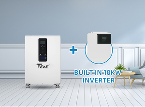 Teze di chuyển tất cả trong một 20kwh năng lượng mặt trời sao lưu pin Lithium-ion 51.2V 400ah cho gia đình - Product Image 4