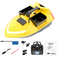 Bateau à appâts RC GPS 5200 mAh avec retour automatique, 3 compartiments, pour eau salée, GPS, pour la pêche à la carpe
