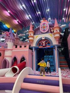 カスタム大規模屋内子供用遊び場キッズ楽しいランドキャッスルファクトリーショッピングモール用直接遊園地設備 - Product Image 5