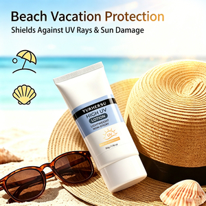 Protector <span class=keywords><strong>Solar</strong></span> de Amplio Espectro al por Mayor, Loción Impermeable de Textura Ligera, Protección UV Diaria, <span class=keywords><strong>Crema</strong></span> Protectora <span class=keywords><strong>Solar</strong></span> <span class=keywords><strong>Facial</strong></span> y Corporal para la Piel - Product Image 4