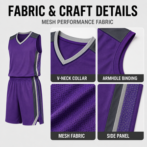 Op maat gemaakte gradient panel basketbalpak, sportuniform voor basketbalclub, aangepaste logo groepsbestellingen groothandel - Product Image 4