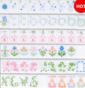 Ensemble de mahjong américain en acrylique rose de luxe moderne de 160 pièces, jeu de société pour 4 personnes, portable, voyage, casino, cadeaux, <span class=keywords><strong>camping</strong></span> - Product Image 1