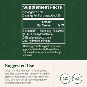 Suplemento de Vitaminas del <span class=keywords><strong>Complejo</strong></span> <span class=keywords><strong>B</strong></span> en Gotas Líquidas OEM, Vitamina B12 con Vitamina B6, Suplemento Nutricional Oral - Product Image 3