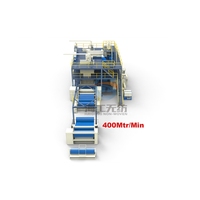3200MM Hohe Genauigkeit Der hochwertige Hersteller Vliesstoff Pflanzen Stoff herstellungs maschine