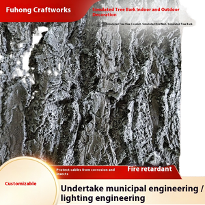 Colonne d'écorce <span class=keywords><strong>de</strong></span> <span class=keywords><strong>pin</strong></span> artificiel intérieur/extérieur emballage décoration <span class=keywords><strong>de</strong></span> tuyau d'eau tuyaux en plastique en forme d'arbre emballage mural plantes d'extérieur - Product Image 5