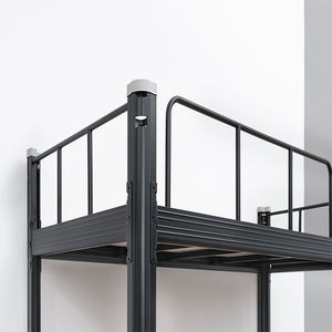 Precios baratos, <span class=keywords><strong>litera</strong></span> de <span class=keywords><strong>segunda</strong></span> <span class=keywords><strong>mano</strong></span>, muebles escolares de estilo metálico, literas de acero con marco de loft de dos pisos para niños - Product Image 4