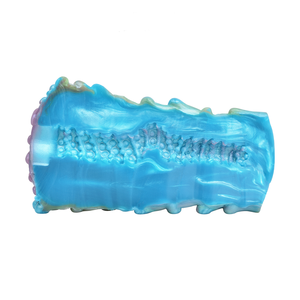 GBBEA大人のおもちゃホット販売リアルな膣アナル男性マスターベーションシリコンビッグメンズオナニー男性のためのカラフルなマスターベーター - Product Image 3