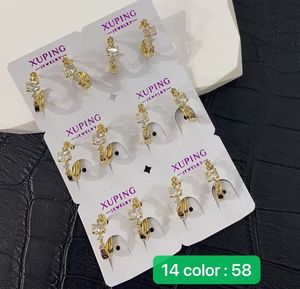 <span class=keywords><strong>Orecchini</strong></span> a Cerchio <span class=keywords><strong>Mini</strong></span> Huggie alla Moda Placcati in Oro 14K, Vendita all'Ingrosso di Gioielli XUPING - Product Image 3
