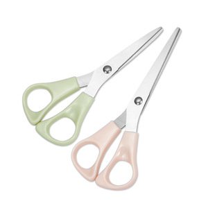 Nice Paper <b>Scissors</b> Stainless Steel Plastic Handle Office Student Use 18Cm - Product Image 1