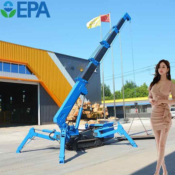 Hot Sale Chinese Mini  New 1.2 ton Mini  Trailer With Cheap Price Crawler