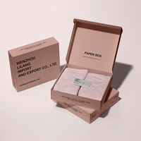 Cajas de Cartón para Envíos Personalizadas al por Mayor con Logotipo, Carpetas de Materiales Reciclados, Embalaje para Comestibles, Laminación Brillante/Mate, Grabado en Relieve