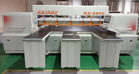 HDPE, PP, PVC, PVDF, Pph, Nylon et bois/Scie à feuilles en plastique CNC