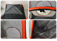 Tente de jeu combinée pour chat et chien, ensemble de jouets, tunnel en maille, clôture portable pour animaux, boîte de mise bas respirante pour chiens et chats, tunnel pour chat