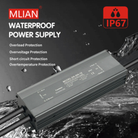 Fuente de Alimentación LED Impermeable de Alta Calidad, 12v 24V 10w 20w 60w 80w 100w 200w 300w IP67, Controlador LED para Iluminación Exterior