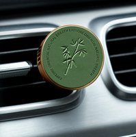 Diffuseur d'arômes pour voiture C&H Custom Luxury, désodorisant rechargeable, clip pour grille d'aération, huile essentielle