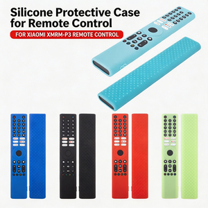 Funda <span class=keywords><strong>de</strong></span> Silicona para Control Remoto <span class=keywords><strong>de</strong></span> <span class=keywords><strong>TV</strong></span> XMRM-P3 con Logotipo Personalizado, Impermeable y Resistente a Golpes, para Comerciantes Globales, Pedidos al por Mayor - Product Image 1