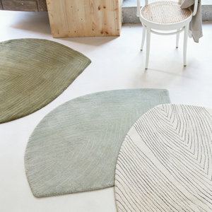 <span class=keywords><strong>Tapis</strong></span> tufté à la main de forme irrégulière pour salon, chambre et bureau - Product Image 4