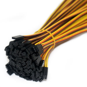 杜邦线22AWG带<span class=keywords><strong>3</strong></span>针公母插头兼容<span class=keywords><strong>Arduino</strong></span>和树莓派粗电线可定制电线 - Product Image 1