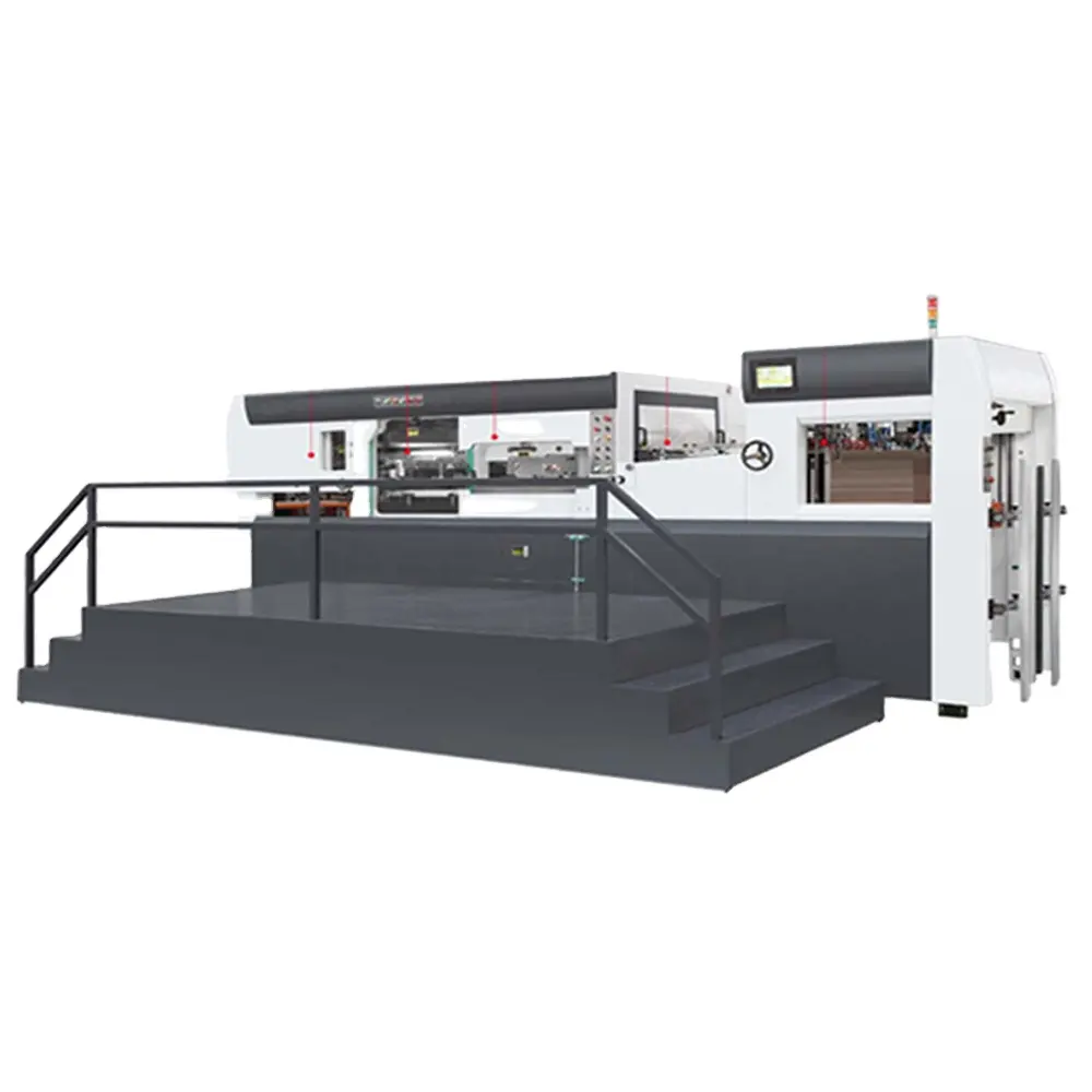 Maoyuan Hand Feeding Automatic Blank Label Best Selling Carton Box Creasing And Die Cutting Machine For Rolling Paper