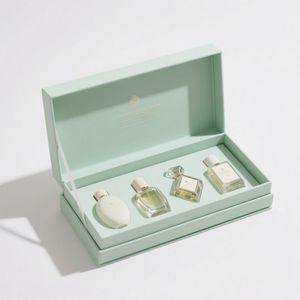 Boîte de rangement pour cosmétiques de luxe avec fermeture magnétique, emballage rigide, boîte cadeau avec couvercle, produits de soin de la peau/emballage de parfum - Product Image 4
