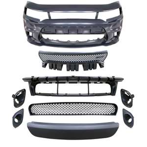 Parachoques Delantero Estilo <span class=keywords><strong>SRT</strong></span> 2015 de Alta Calidad, Labio Delantero sin Orificio para Faros Antiniebla para <span class=keywords><strong>Dodge</strong></span> <span class=keywords><strong>Charger</strong></span> 2015-2022, Piezas de Carrocería - Product Image 2