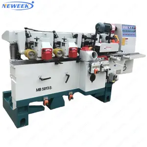 Neweek đa chức năng gỗ đúc máy 4 mặt gỗ planer với thấy bốn mặt gỗ planer moulder