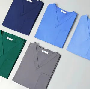 Blouses de jogging d'infirmière à manches courtes, vente en gros, blouses médicales, Designs pour le personnel hospitalier, uniformes d'allaitement