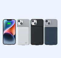 Étui de Téléphone Portable 2-en-1 avec Recharge Sans Fil 10000mAh Portable pour iPhone XR X 6 7 8 11 12 13 14 15 16 17Pro Max