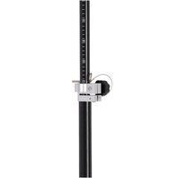 Prisme de poteau GPS robuste en fibre de carbone pour enquête pôle GPS 2.2m pôle GPS RTK