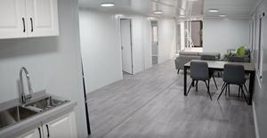 40ft บ้านตู้คอนเทนเนอร์สำเร็จรูปแบบพับเก็บได้ขนาดเล็กติดตั้งง่ายขยายได้ - Product Image 2