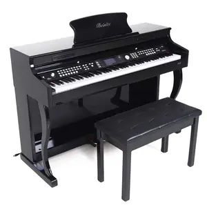 Beisite B-82 Hot Sell Upright 88 Keys Hammer Action Keyboard Digital Electronic Piano