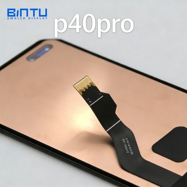 Original Quality Mobile Phone Screen Digitizer Full Assembly for Huawei P40 Pro OLED Replacement Display Screen
