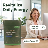 Capsules NAD Plus prêtes à être expédiées, coenzyme cellulaire véritable de qualité supérieure, booster de longévité et d'âge sain