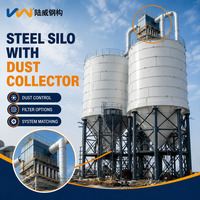 Silo modulaire compatible conteneurs avec assemblage guidé sur site pour le stockage de ciment, de cendres volantes et de poudres – Installation facile, boulonné