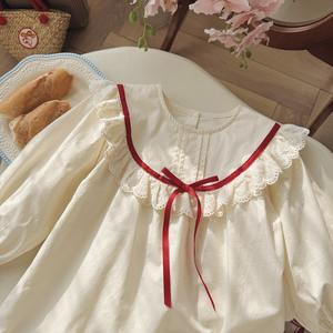 Юбка с рюшами и длинным рукавом, 2025-осень - Product Image 2