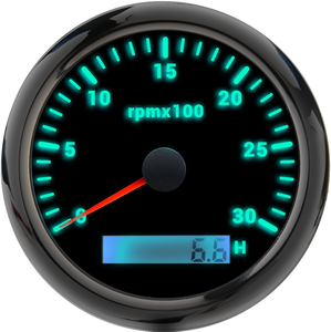Tachymètre numérique universel 12V 24V <span class=keywords><strong>jauge</strong></span> de régime de moteur à <span class=keywords><strong>essence</strong></span> pour <span class=keywords><strong>moto</strong></span> voiture - Product Image 6