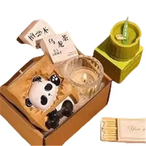 Aromatherapy Candle Gift Set Natural Soy Wax Luxury Aroma Candle Decoration Gift Set Aroma Candles Gift Set