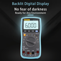 ZOYI ZT-17B + 6000-Count Multimeter Digital Otomatis/Manual Presisi Tinggi LCD Kapasitansi 4 Digit Penguji Multi-Fungsi