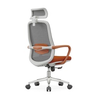 Chaise de bureau ergonomique moderne et économique en maille, réglable, avec appui-tête 2D pour le bureau à domicile