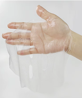 Masque en tissu hydratant et rajeunissant à l'acide hyaluronique et à la glycérine de perle, 30 ml, vente en gros Guangdong 384 Silk