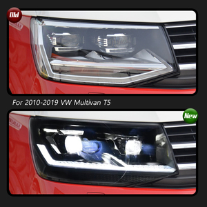 ชุดไฟหน้า LED 12V สำหรับรถ Caravelle Metavie T5 รุ่นใหม่ พร้อมไฟวิ่งกลางวันและไฟเลี้ยว - ชุดติดตั้งเพิ่มเติม/อัพเกรด 1 - Product Image 4