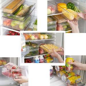 Armadietto da cucina GREENSIDE <span class=keywords><strong>Organizer</strong></span> frigorifero in plastica <span class=keywords><strong>Set</strong></span> di contenitori per alimenti - Product Image 4