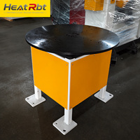 Positionneur rotatif servo HeatRbt pour le soudage circulaire MIG MAG de pièces métalliques, automatisation robotisée