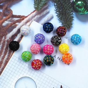 Cuentas acrílicas sueltas de alta calidad, 100 unidades, de 20 mm, para pulseras, collares, pendientes, llaveros y bolígrafos DIY - Product Image 4