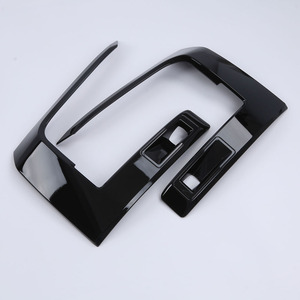 WZXDAUTO 2024 Nouveaux kits de couvre-poignées en ABS noir brillant, garnitures de rétroviseurs latéraux, couvre-phares pour Triton L200 - Product Image 4