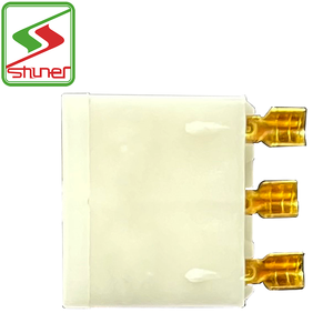 Connecteur de câble <span class=keywords><strong>d</strong></span>'alimentation à 3 broches, borne de contact en laiton, boîtier en plastique blanc pour câble <span class=keywords><strong>d</strong></span>'alimentation <span class=keywords><strong>d</strong></span>'appareil - Product Image 4