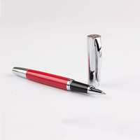 Stylo à bille de luxe en cuir et étui Gemfully, ensemble de stylos gel uniques avec technologie de pointe, livré en coffret