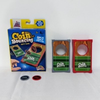 Jeu de table interactif éducatif de haute qualité avec des pièces de monnaie rebondissantes, jeu de société en plastique pour soulager le stress